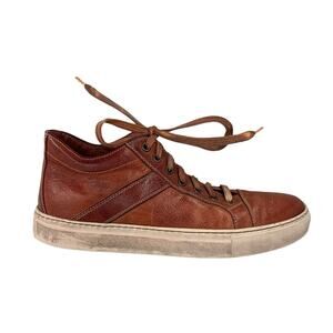 Paolo Amelie Chocolate Men’s Size 6 Shoes Dip Dyed Italy Sneakers Leather 39 EU